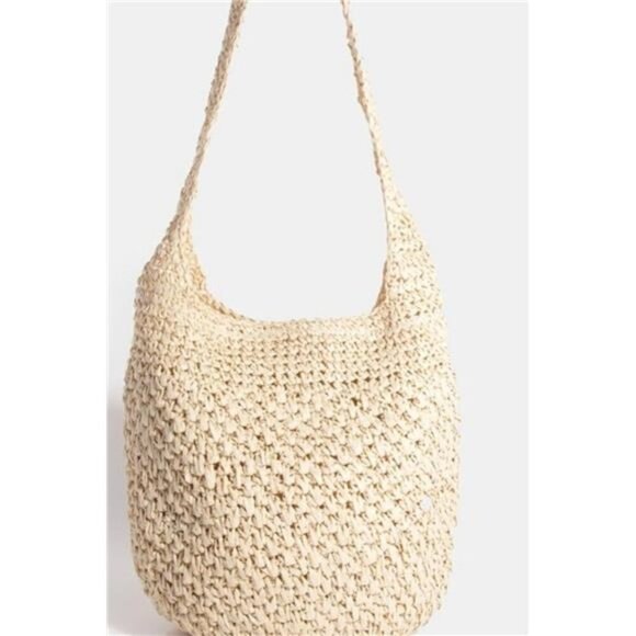 Fame Intricate Braided Hobo Shoulder Bag - Picture 2 of 3